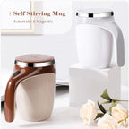 380mL Self Stirring Mug with Lid
